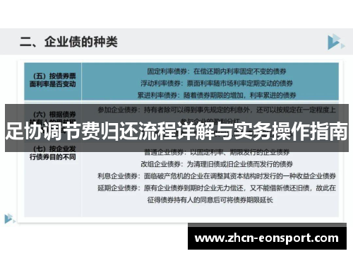 足协调节费归还流程详解与实务操作指南
